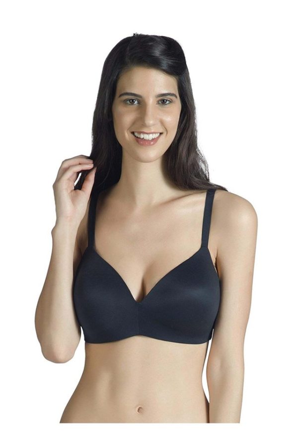 AMANTE FEMALE SOLID NON WIRED PADDED FULL COVERAGE T-SHIRT BRA