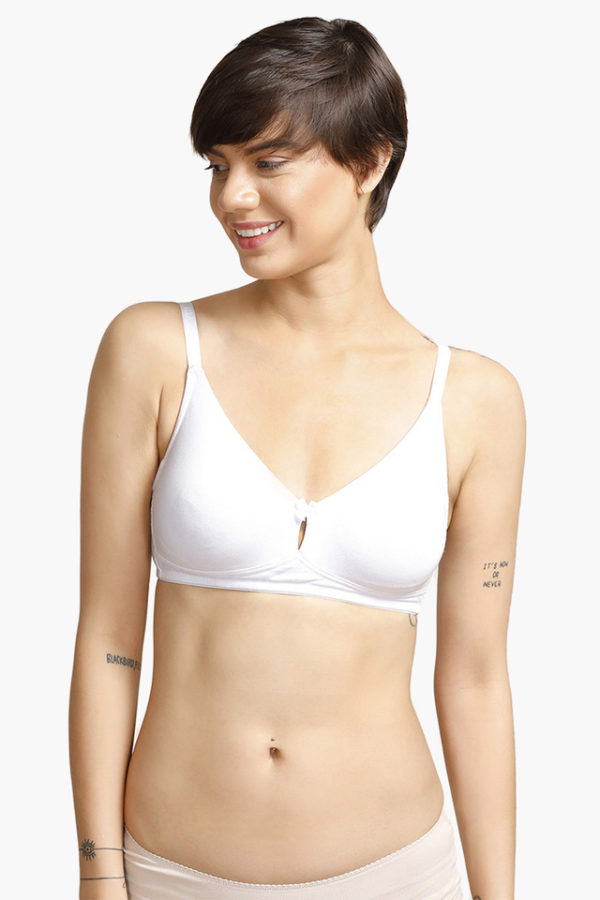 ZIVAME FEMALE NON PADDED NON WIRED SOLID T-SHIRT BRA