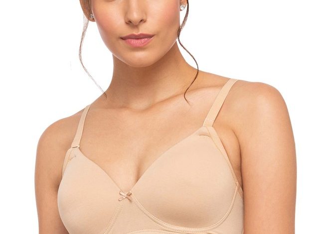 BWITCH Female T-Shirt Bra Solid Non Wired Padded